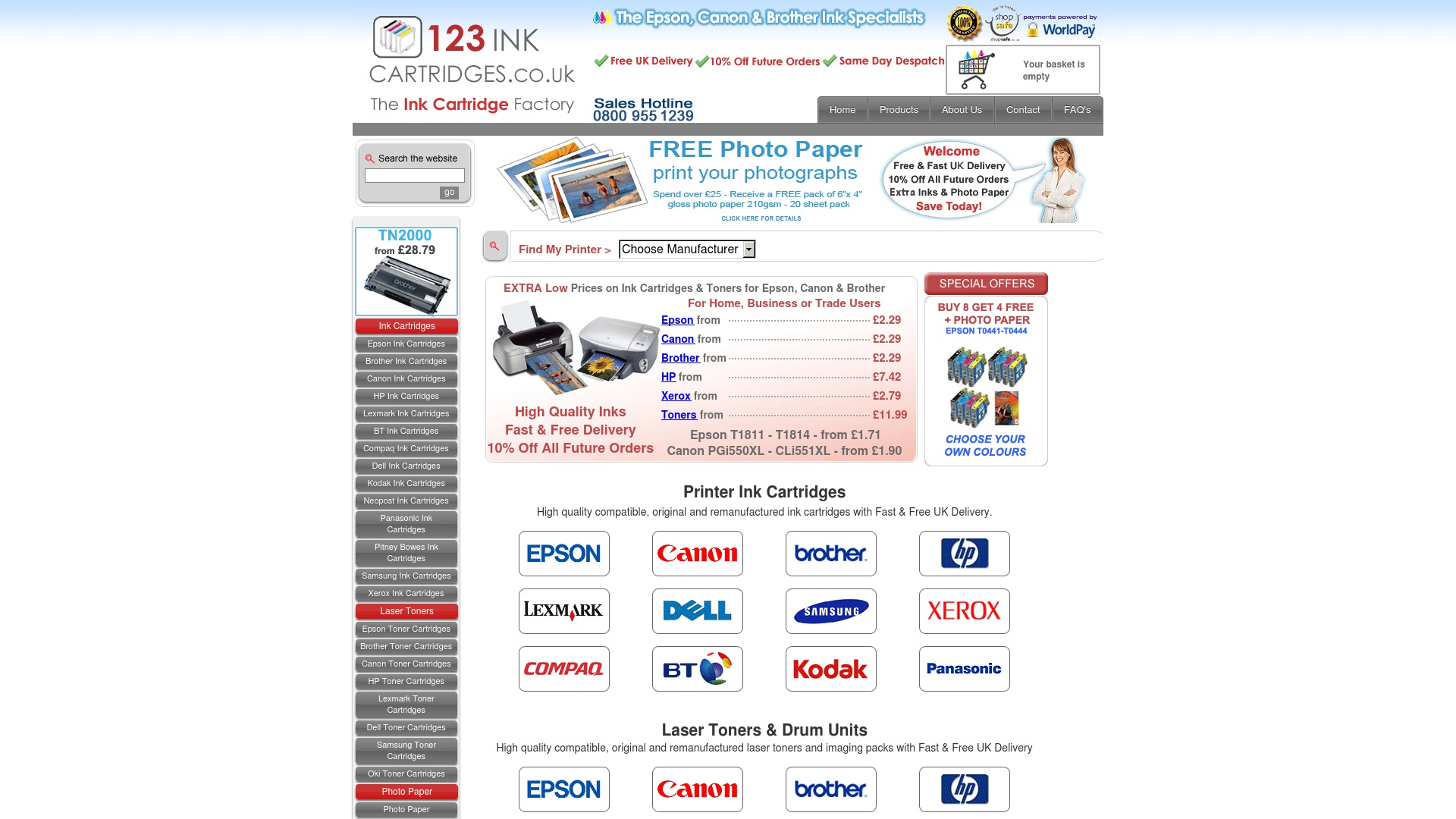 Geld zurück bei 123inkcartridges: Jetzt im Juli 2025 Cashback für 123inkcartridges sichern
