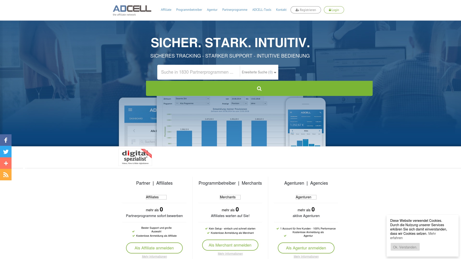 Geld zurück bei Adcell: Jetzt im Februar 2023 Cashback für Adcell sichern