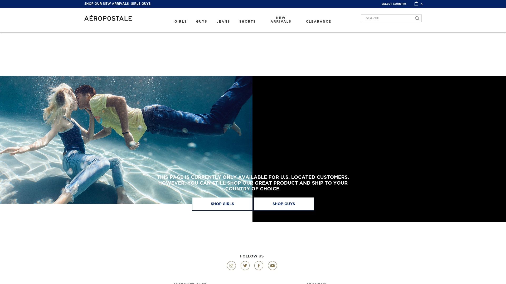 Geld zurück bei Aeropostale: Jetzt im Mai 2025 Cashback für Aeropostale sichern