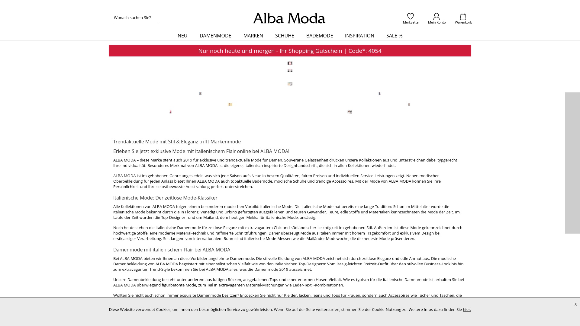 Geld zurück bei Albamoda: Jetzt im Februar 2023 Cashback für Albamoda sichern