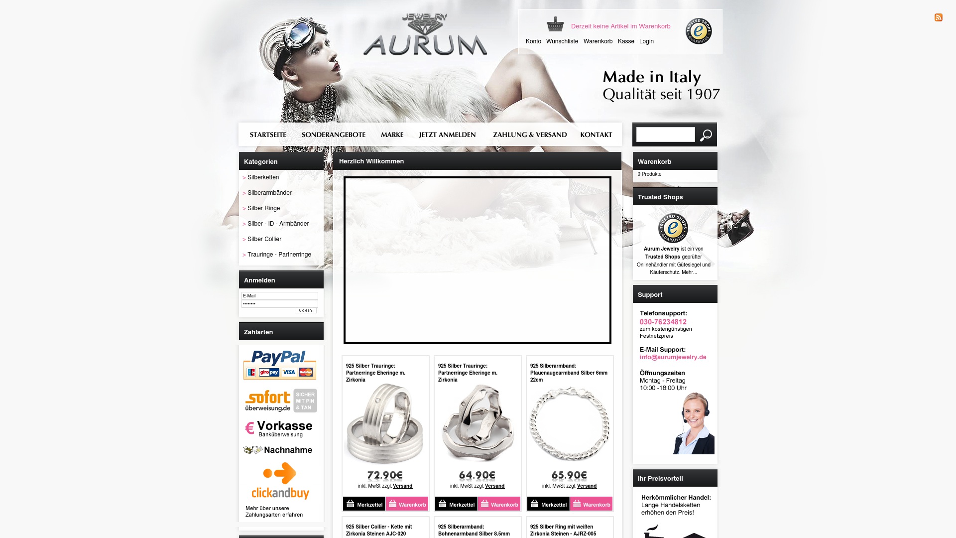 Geld zurück bei Aurumjewelry: Jetzt im Februar 2024 Cashback für Aurumjewelry sichern