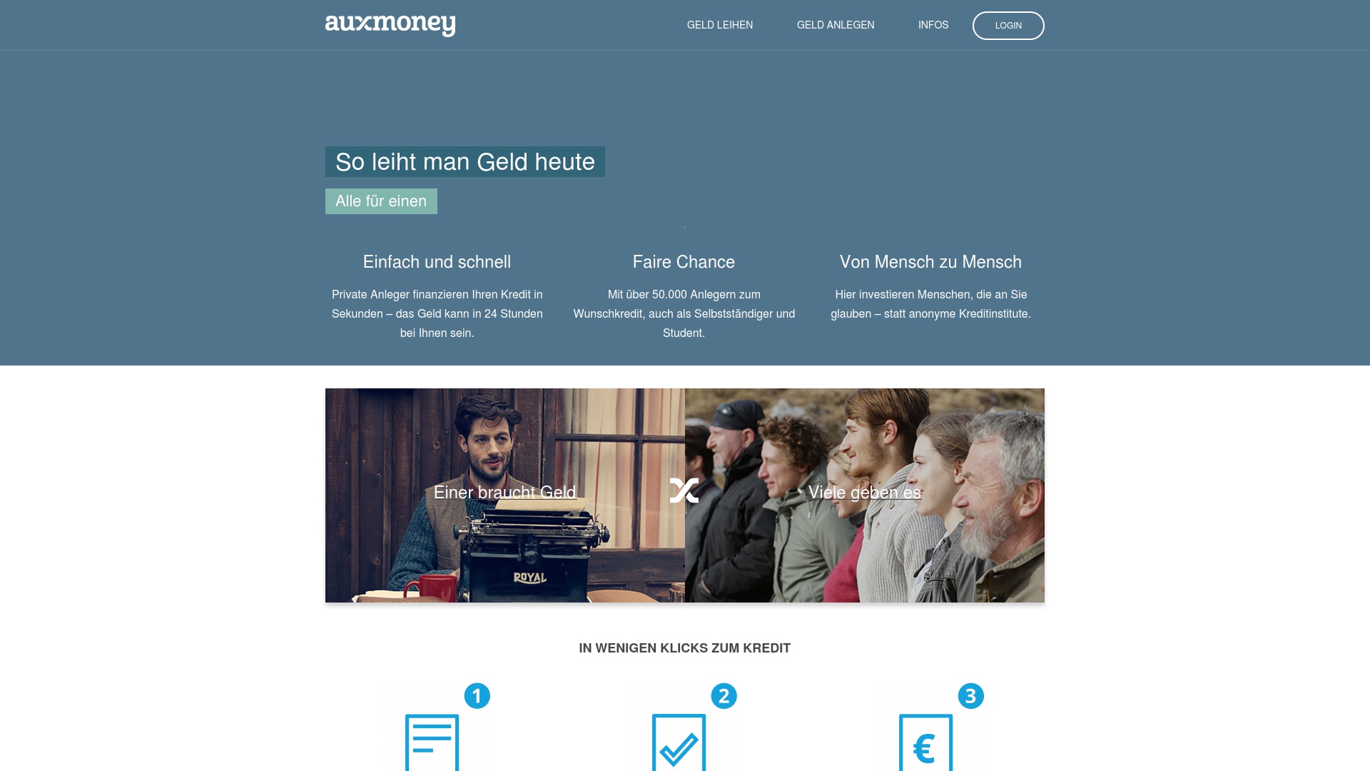 Geld zurück bei Auxmoney: Jetzt im M&auml;rz 2026 Cashback für Auxmoney sichern