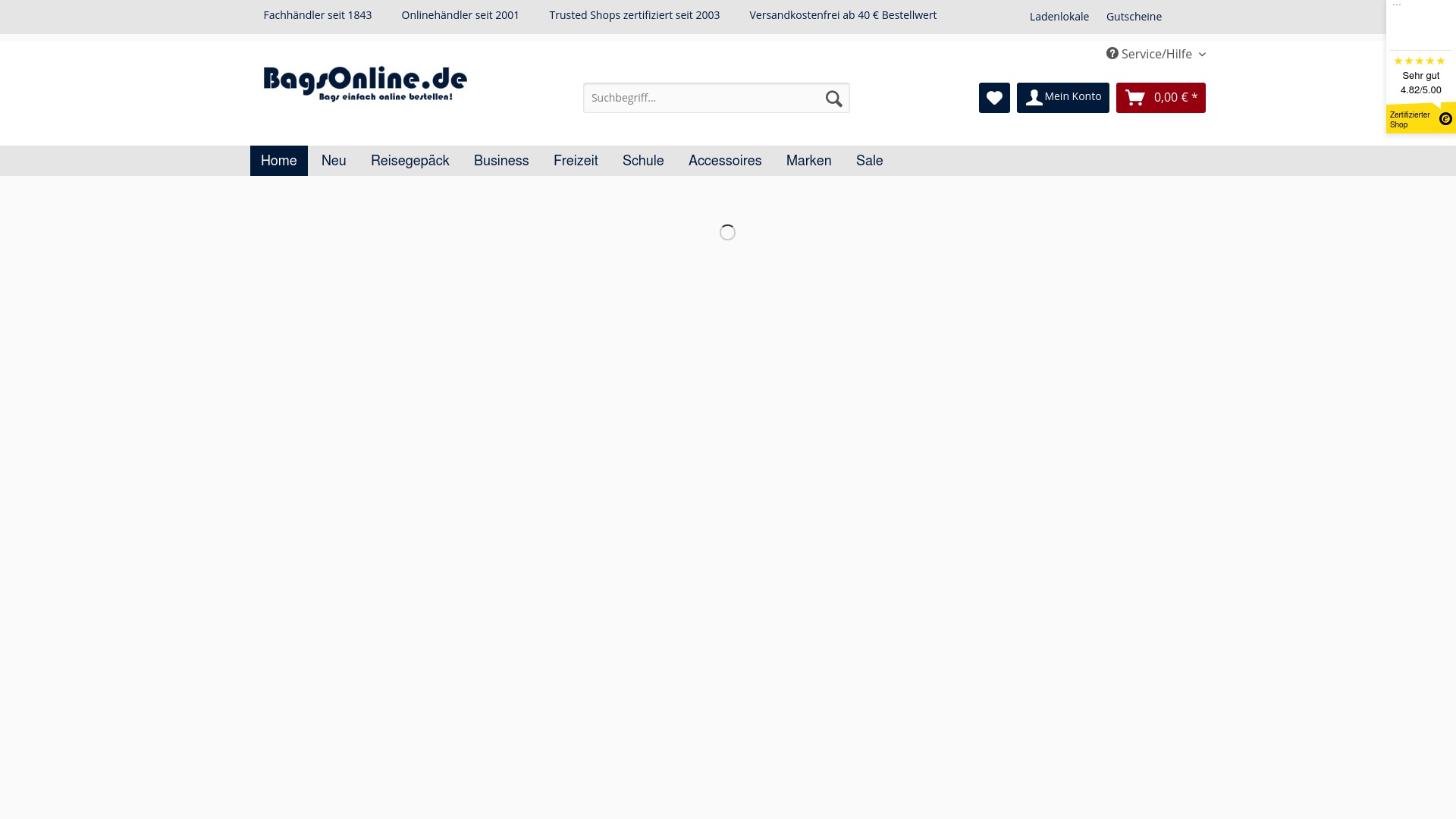Geld zurück bei Bagsonline: Jetzt im September 2026 Cashback für Bagsonline sichern