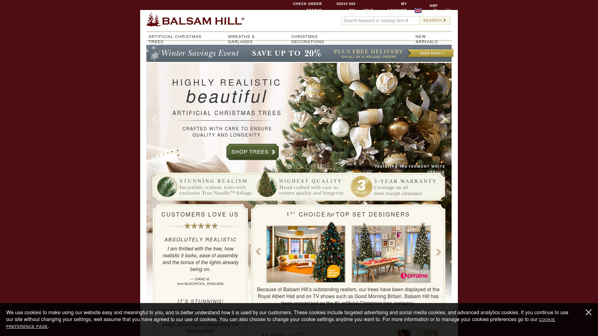 Geld zurück bei Balsamhill: Jetzt im Oktober 2025 Cashback für Balsamhill sichern