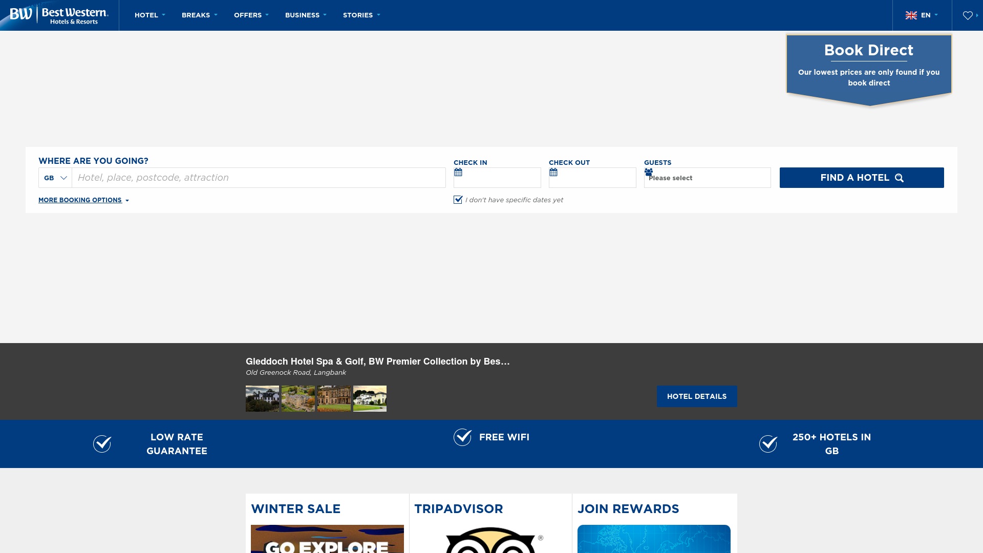 Geld zurück bei Bestwestern: Jetzt im April 2026 Cashback für Bestwestern sichern