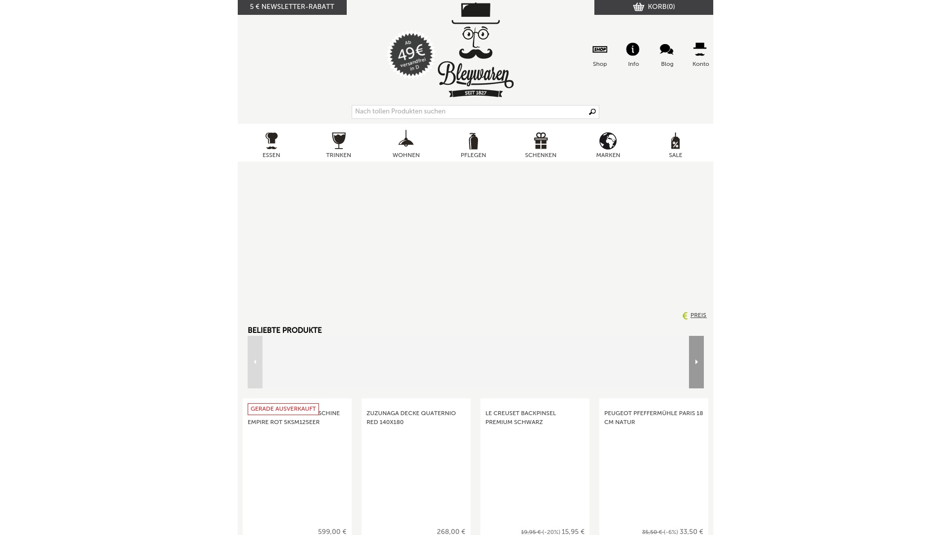 Geld zurück bei Bleywaren: Jetzt im Februar 2026 Cashback für Bleywaren sichern
