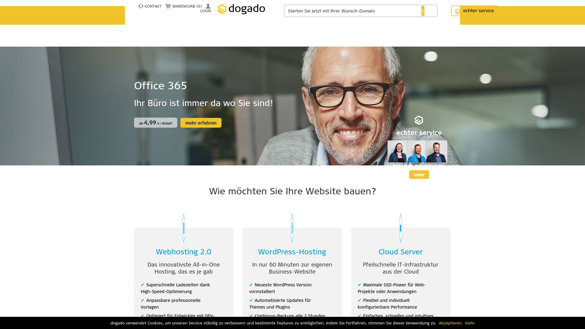Geld zurück bei Dogado: Jetzt im August 2025 Cashback für Dogado sichern