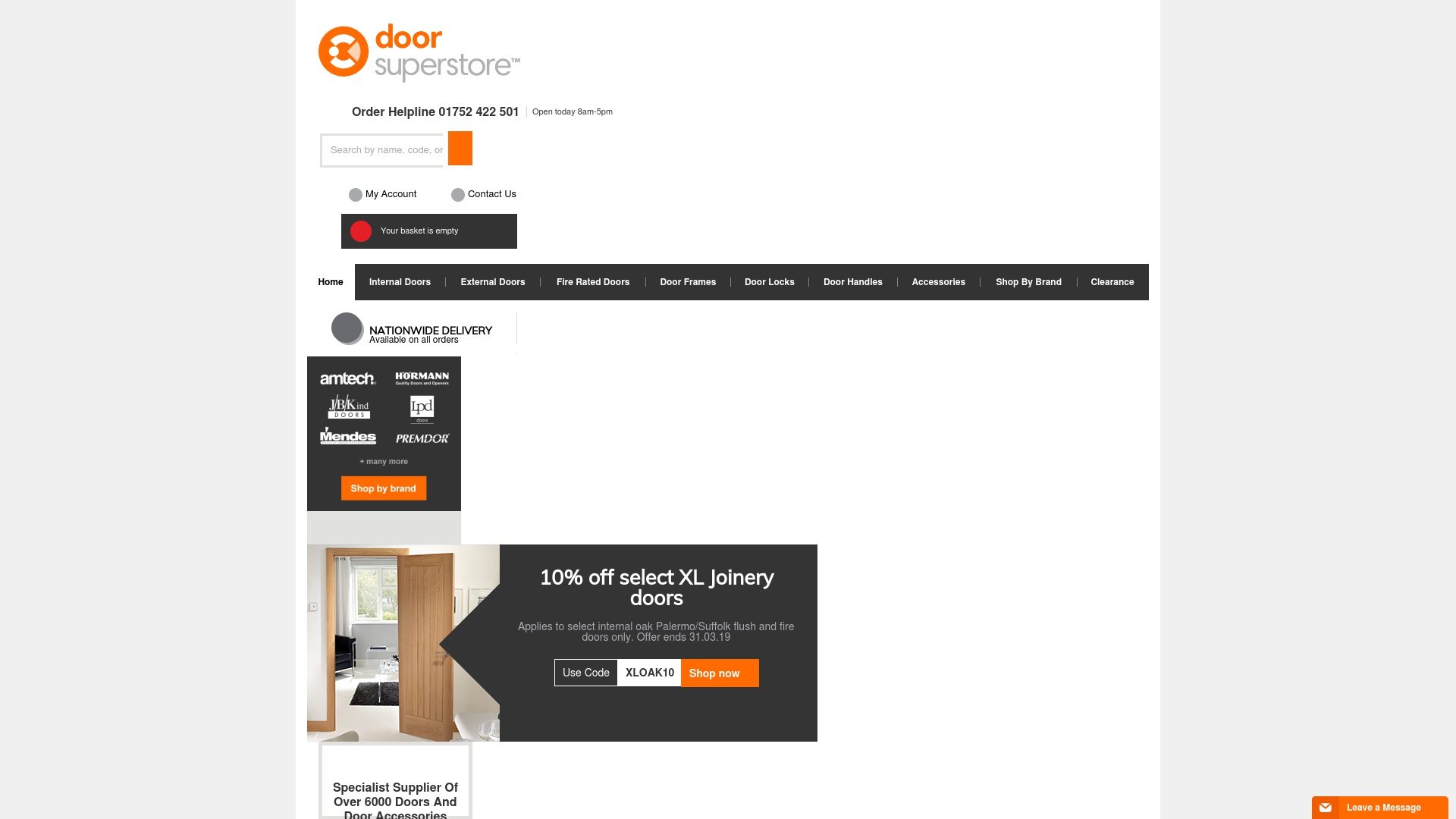 Geld zurück bei Doorsuperstore: Jetzt im November 2025 Cashback für Doorsuperstore sichern