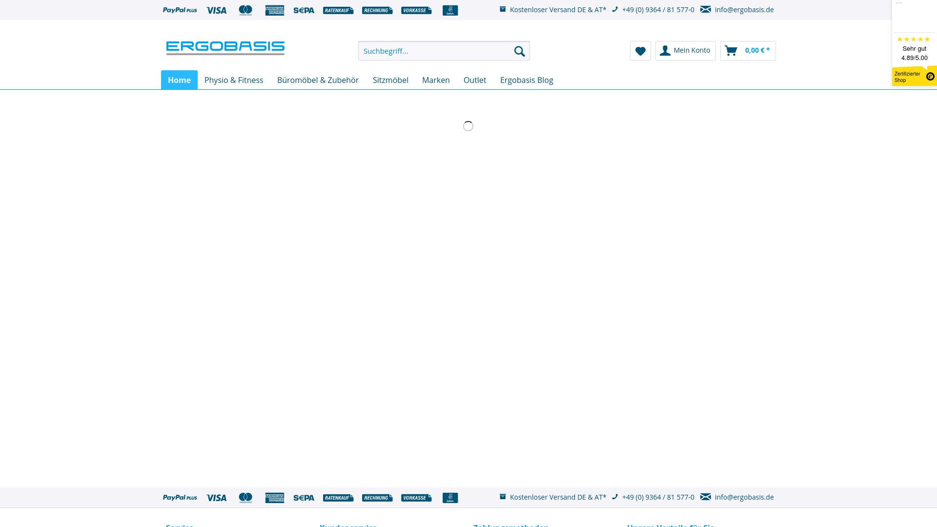 Geld zurück bei Ergobasis: Jetzt im März 2026 Cashback für Ergobasis sichern