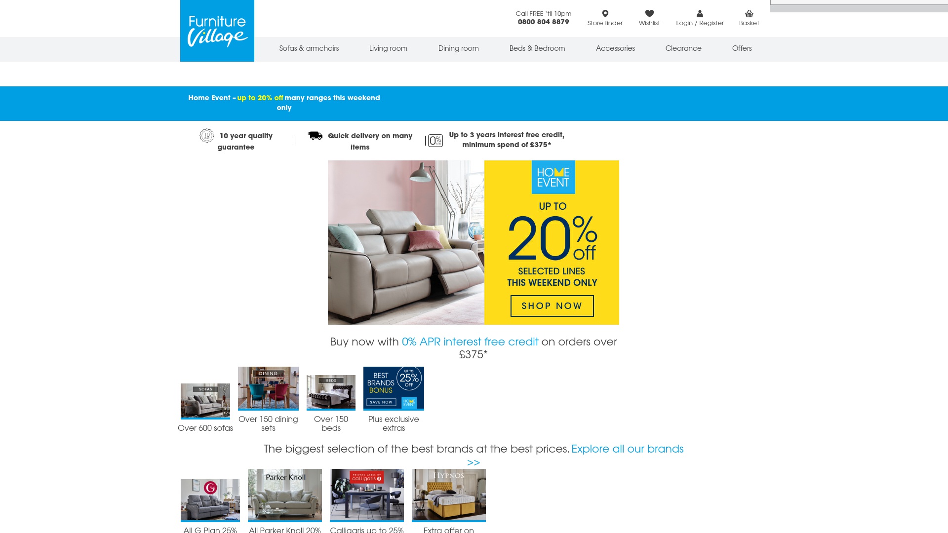 Geld zurück bei Furniturevillage: Jetzt im Mai 2026 Cashback für Furniturevillage sichern