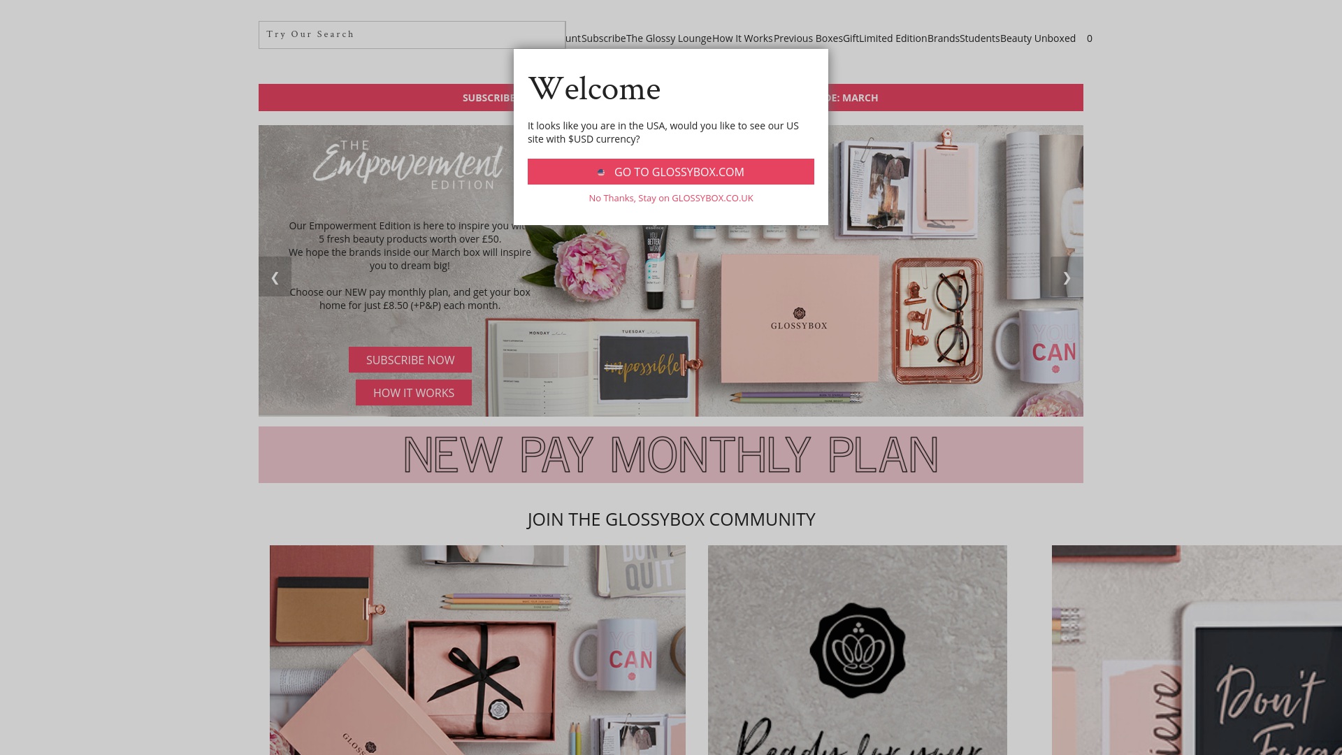 Geld zurück bei Glossybox: Jetzt im Februar 2026 Cashback für Glossybox sichern