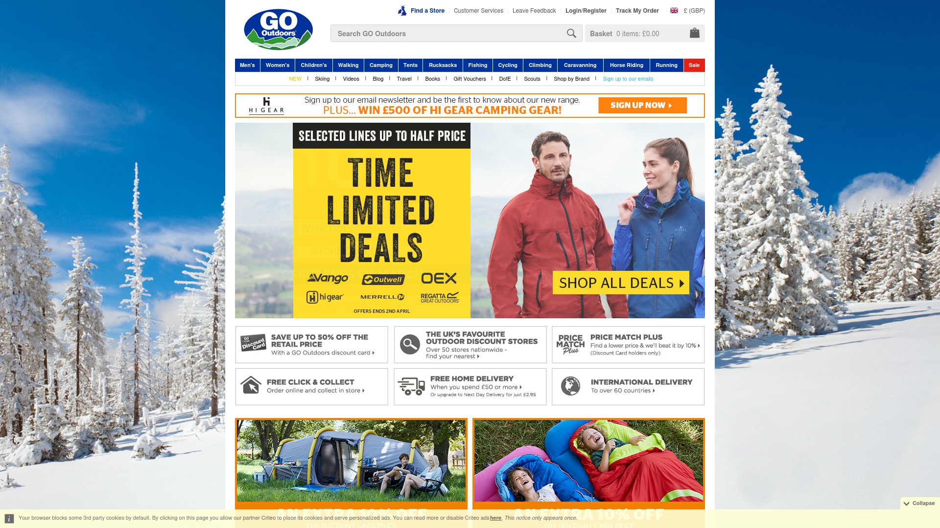 Geld zurück bei Gooutdoors: Jetzt im Mai 2026 Cashback für Gooutdoors sichern