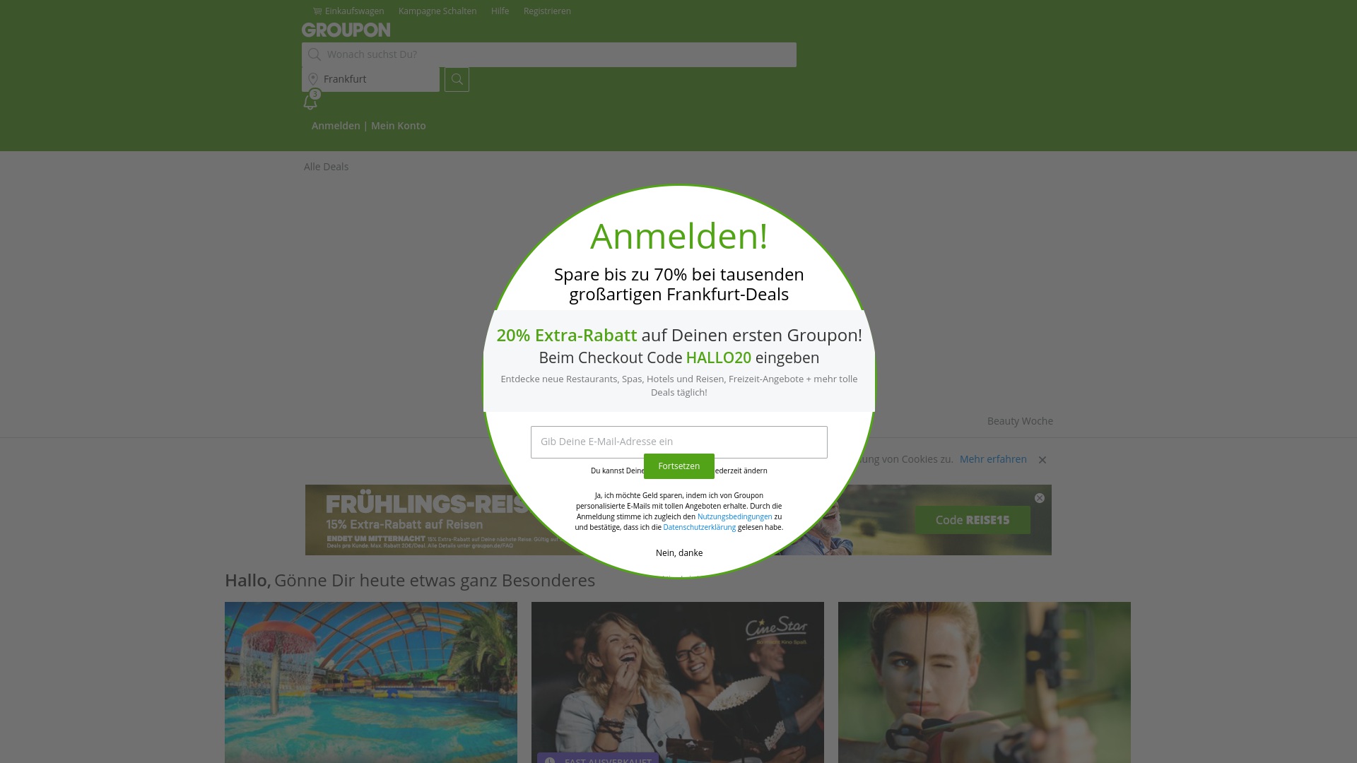 Geld zurück bei Groupon: Jetzt im Juli 2025 Cashback für Groupon sichern