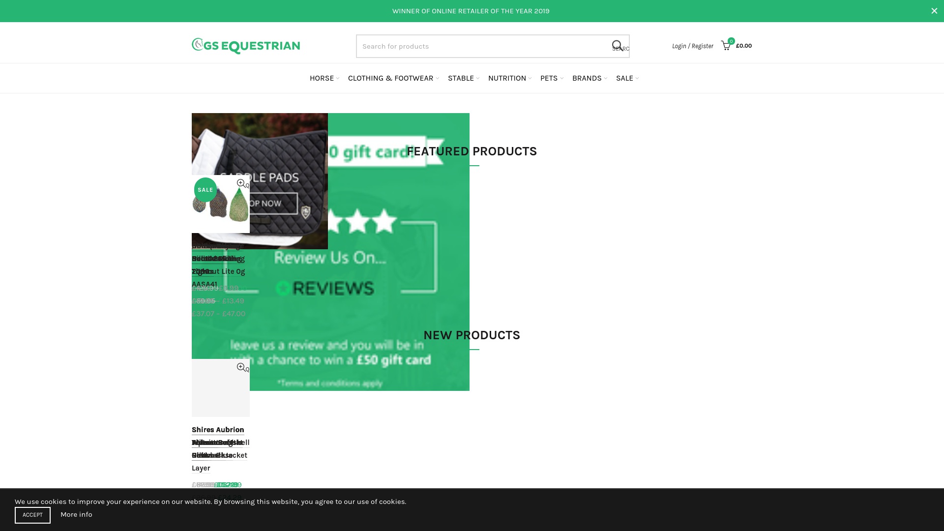 Geld zurück bei Gsequestrian: Jetzt im August 2025 Cashback für Gsequestrian sichern