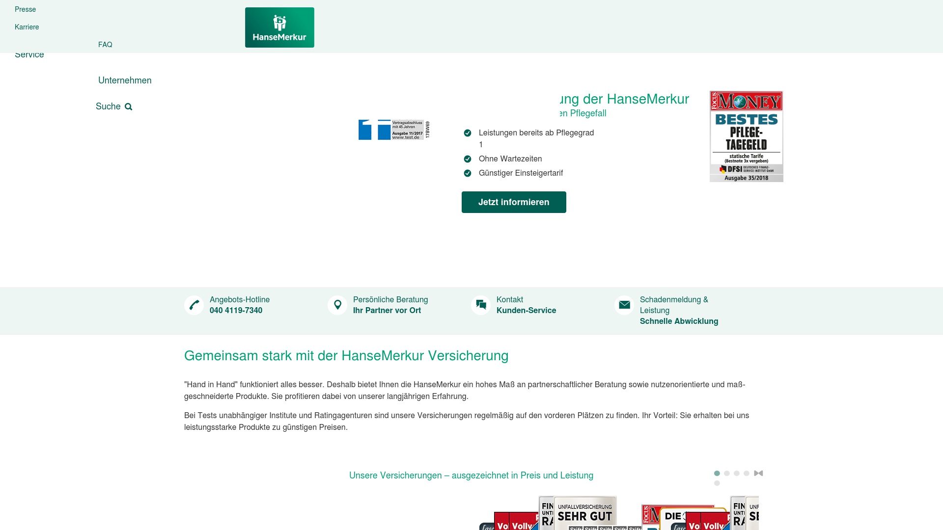 Geld zurück bei Hansemerkur: Jetzt im Oktober 2025 Cashback für Hansemerkur sichern