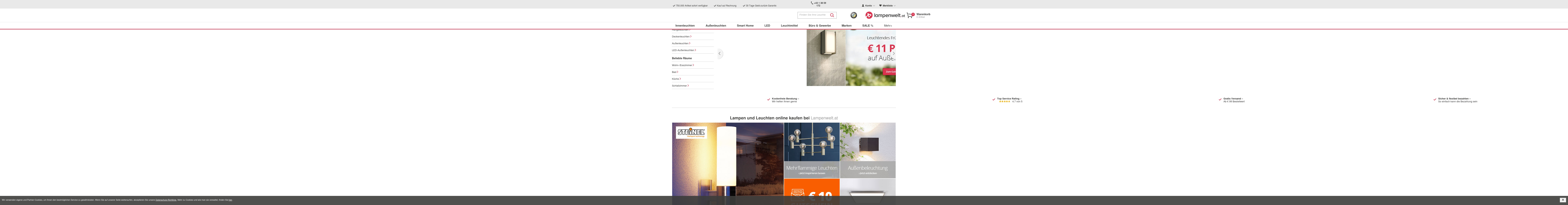 Geld zurück bei Lampenwelt: Jetzt im August 2026 Cashback für Lampenwelt sichern