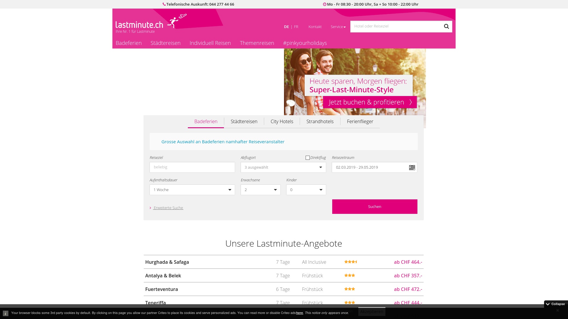 Geld zurück bei Lastminute: Jetzt im Oktober 2025 Cashback für Lastminute sichern