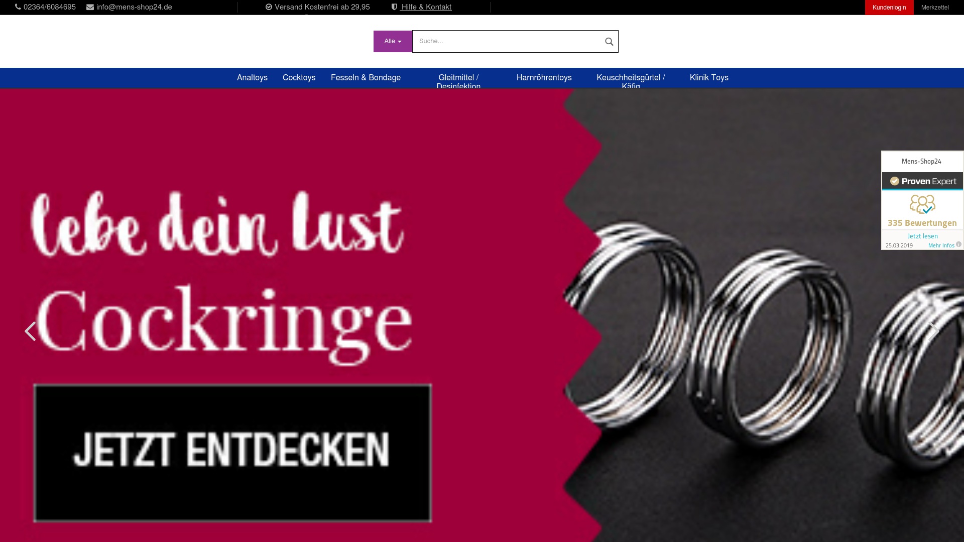 Geld zurück bei Mens-shop24: Jetzt im Dezember 2025 Cashback für Mens-shop24 sichern