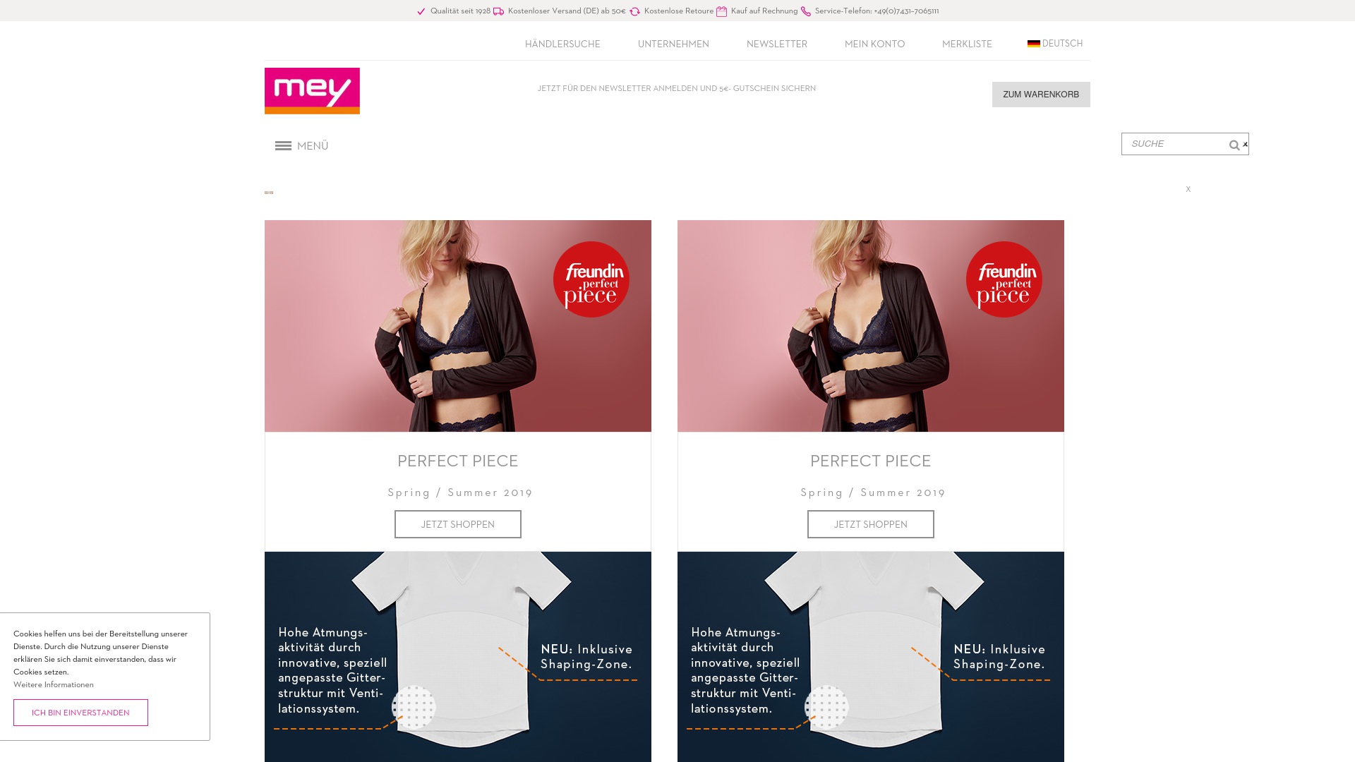 Geld zurück bei Mey: Jetzt im Dezember 2025 Cashback für Mey sichern