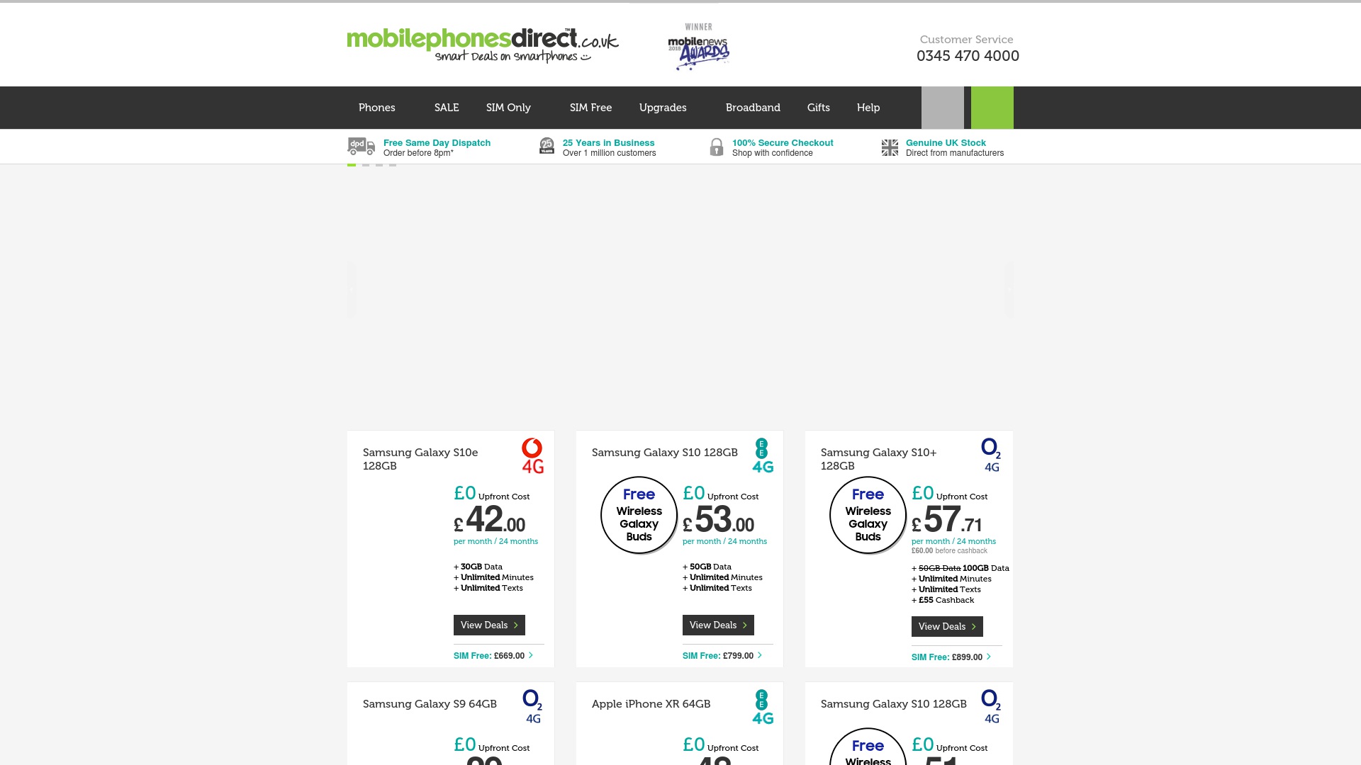 Geld zurück bei Mobilephonesdirect: Jetzt im Dezember 2025 Cashback für Mobilephonesdirect sichern