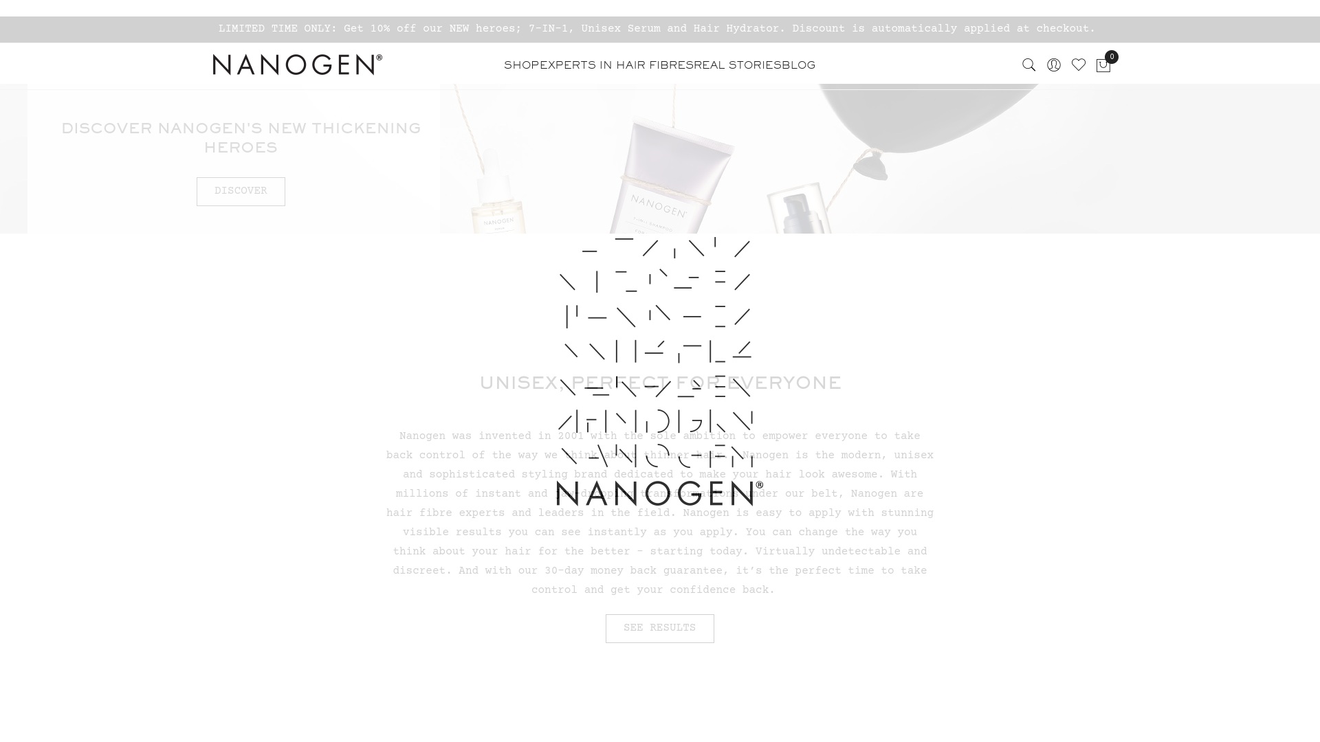 Geld zurück bei Nanogen: Jetzt im Dezember 2025 Cashback für Nanogen sichern