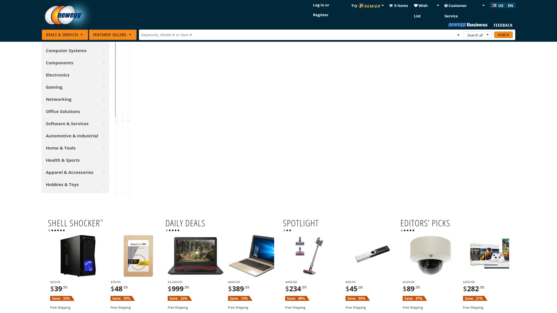Geld zurück bei Newegg: Jetzt im Mai 2025 Cashback für Newegg sichern