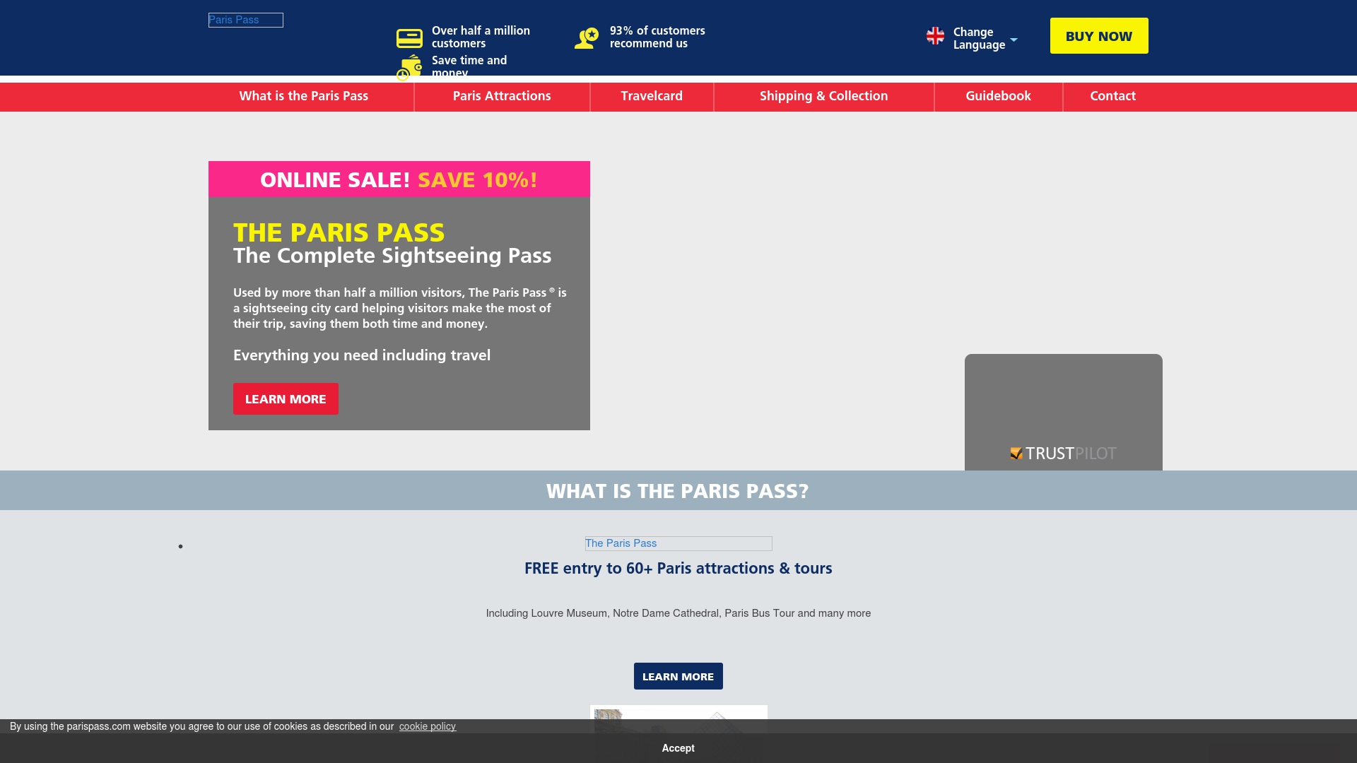 Geld zurück bei Parispass: Jetzt im August 2026 Cashback für Parispass sichern