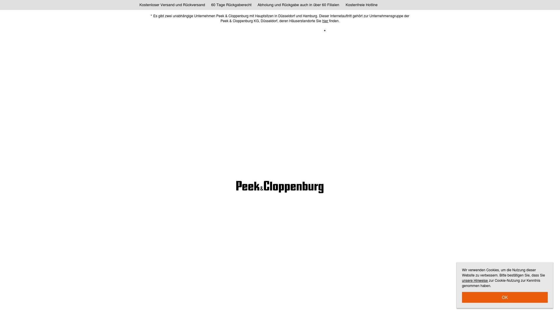 Geld zurück bei Peek-cloppenburg: Jetzt im August 2025 Cashback für Peek-cloppenburg sichern