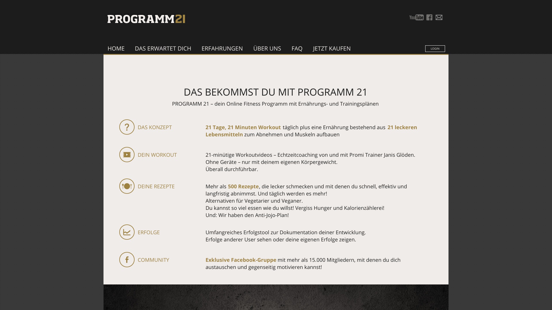 Geld zurück bei Programm21: Jetzt im Juli 2026 Cashback für Programm21 sichern