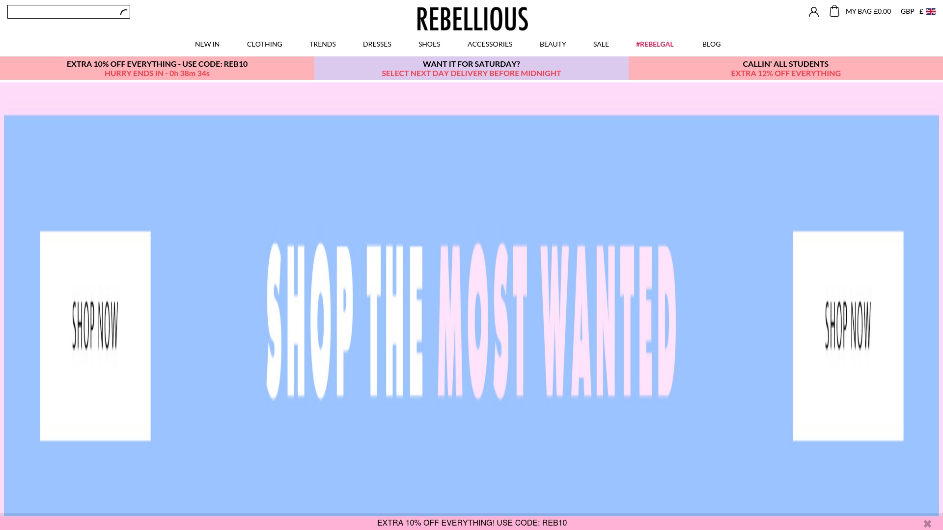 Geld zurück bei Rebelliousfashion: Jetzt im September 2025 Cashback für Rebelliousfashion sichern