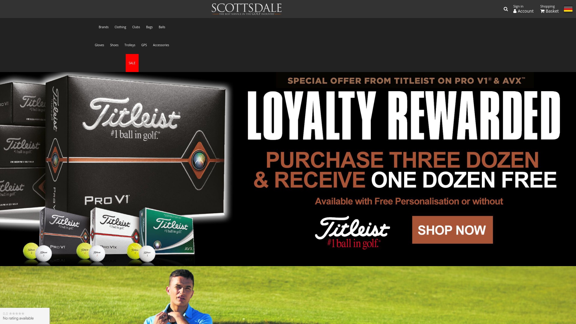 Geld zurück bei Scottsdalegolf: Jetzt im März 2026 Cashback für Scottsdalegolf sichern