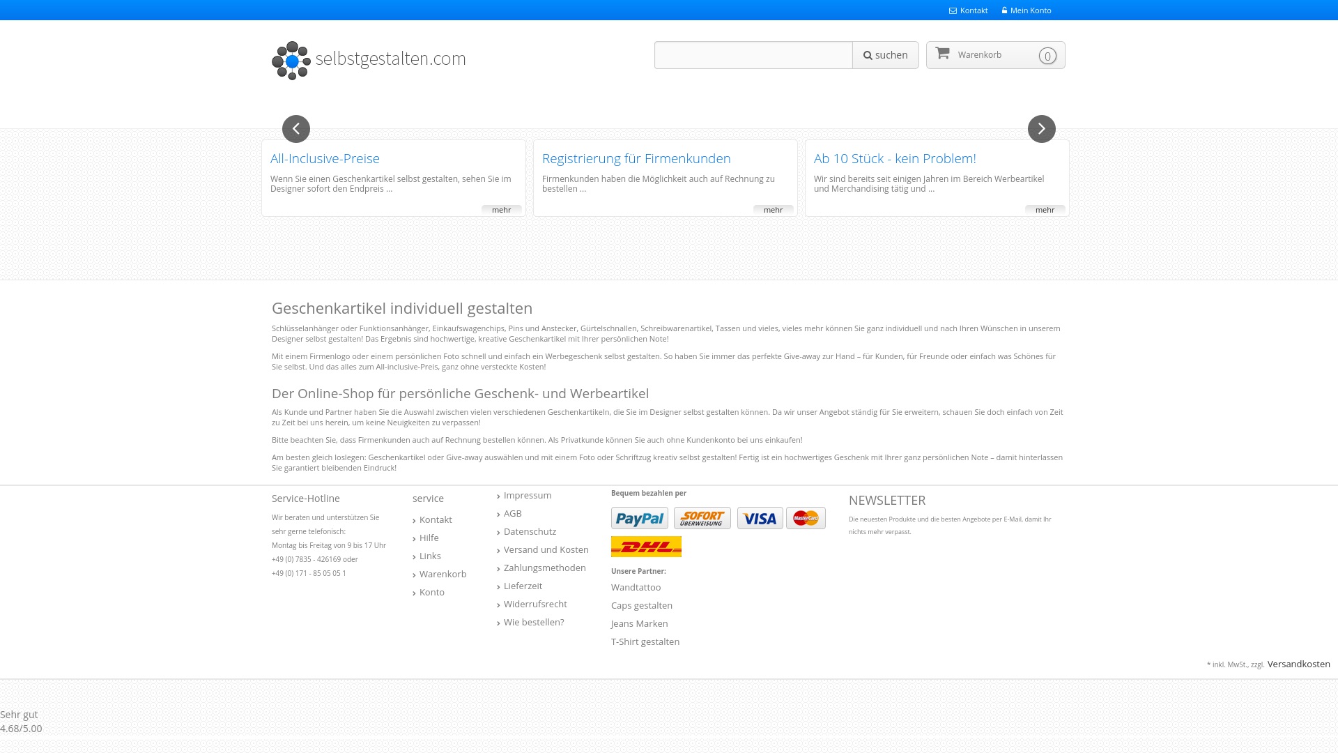 Geld zurück bei Selbstgestalten: Jetzt im M&auml;rz 2026 Cashback für Selbstgestalten sichern
