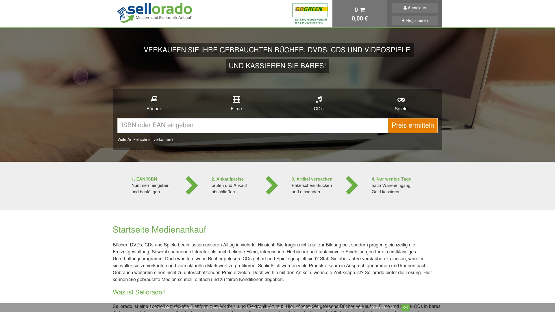 Geld zurück bei Sellorado: Jetzt im Mai 2024 Cashback für Sellorado sichern