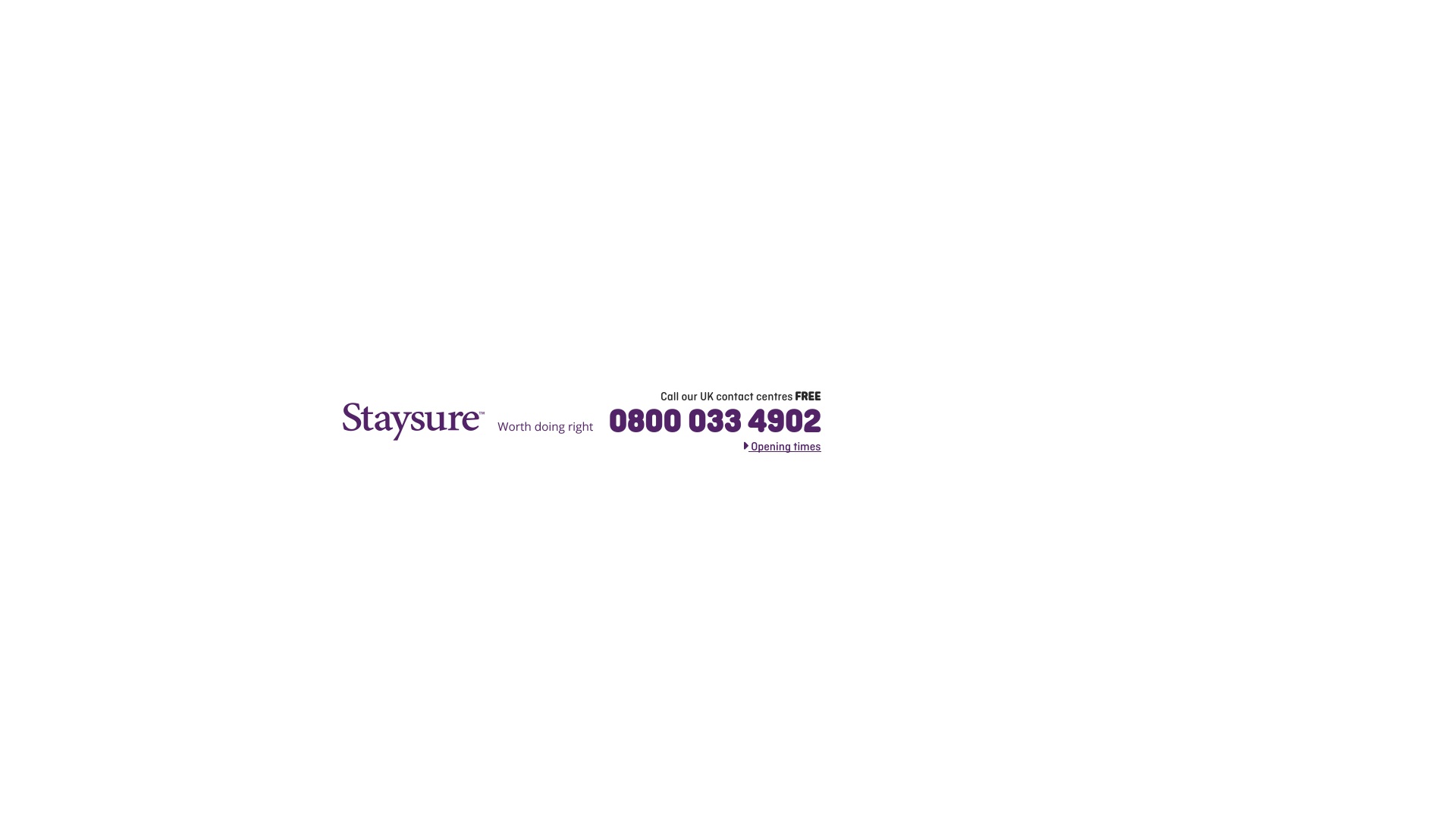 Geld zurück bei Staysure: Jetzt im Mai 2024 Cashback für Staysure sichern