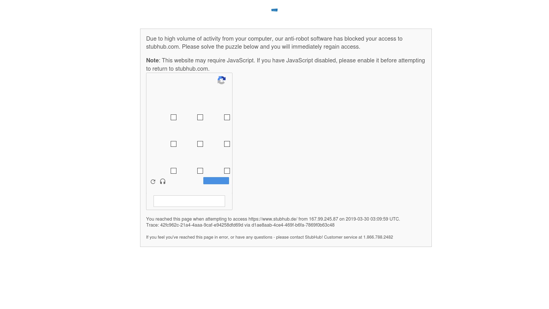 Geld zurück bei Stubhub: Jetzt im Dezember 2025 Cashback für Stubhub sichern