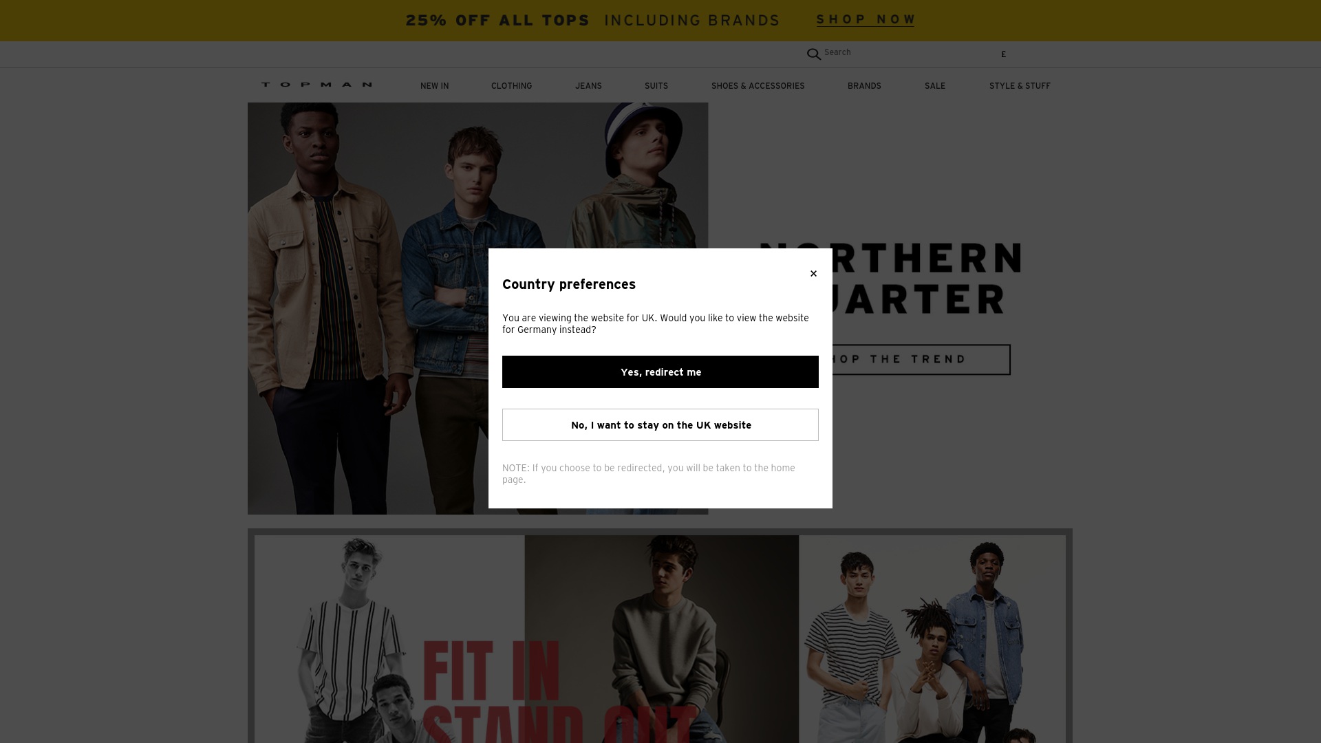 Geld zurück bei Topman: Jetzt im April 2025 Cashback für Topman sichern