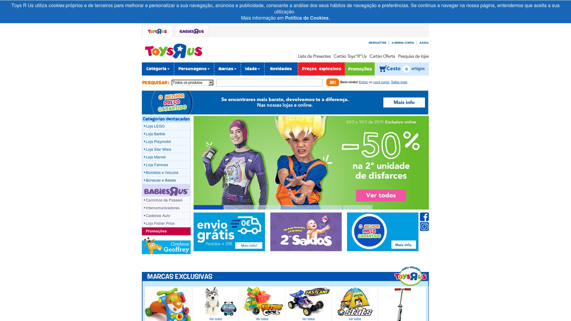 Geld zurück bei Toysrus: Jetzt im Februar 2023 Cashback für Toysrus sichern