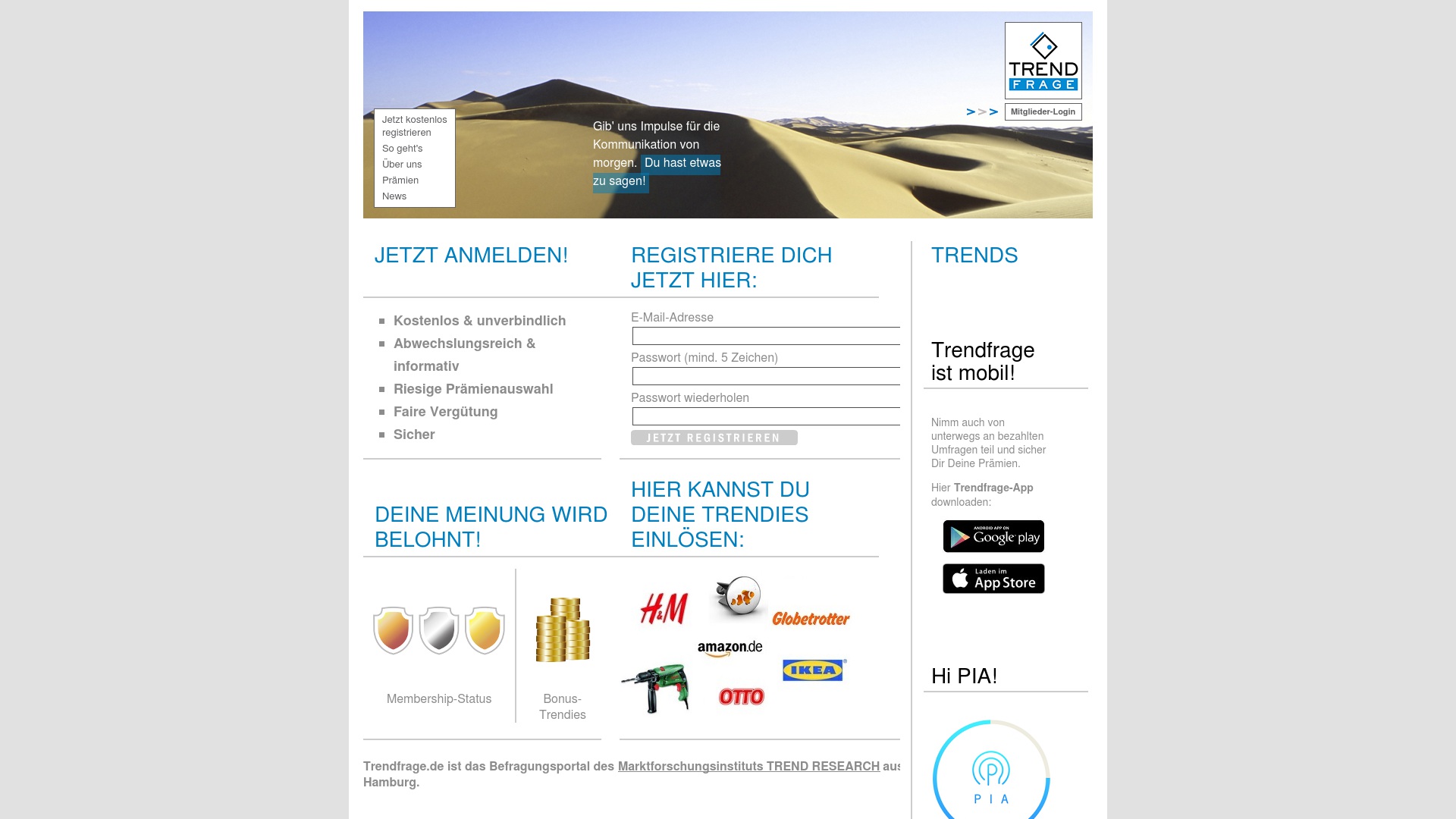 Geld zurück bei Trendfrage: Jetzt im Dezember 2025 Cashback für Trendfrage sichern