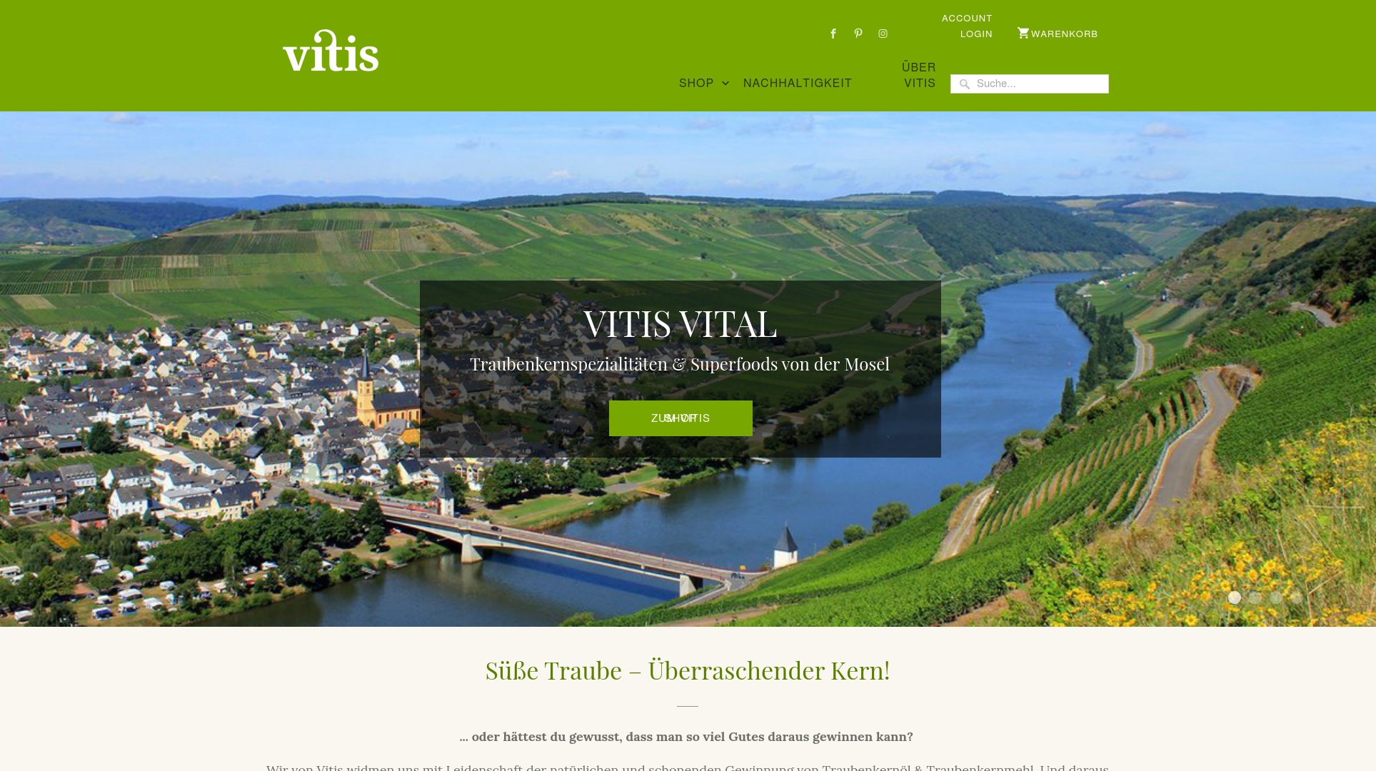 Geld zurück bei Vitis-vital: Jetzt im Oktober 2026 Cashback für Vitis-vital sichern